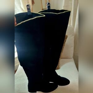 XOXO TRISTIN SEXY Over The Knee Studded Boots SZ 8 NWT
